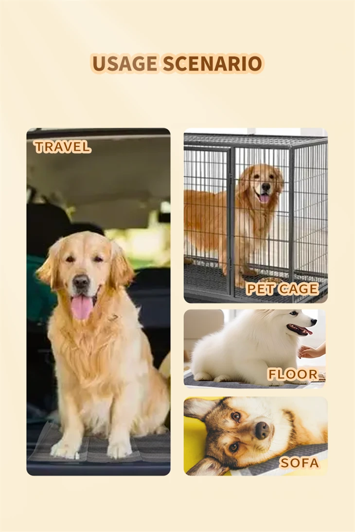 HUSHPET Dog Toilet Pad With Stickers